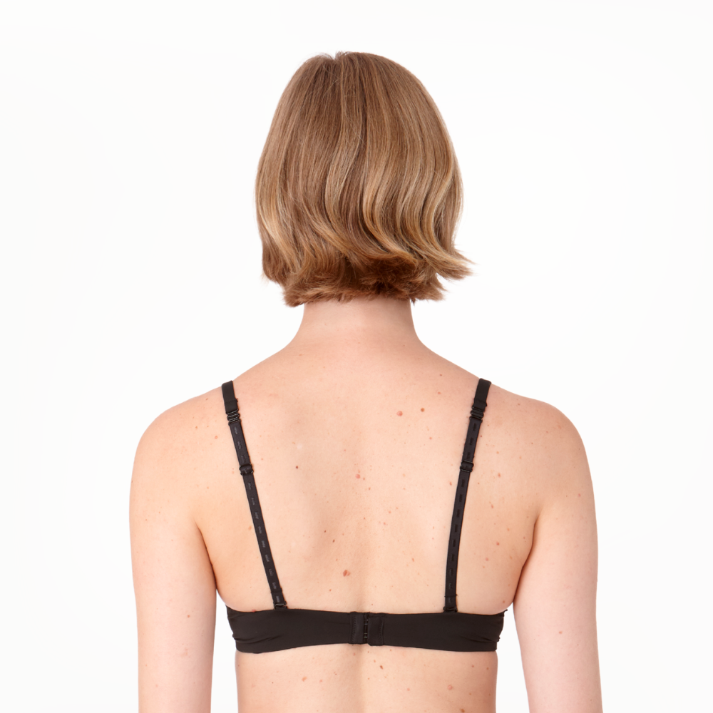 After Eden Single Boost Underwired Gel Bra Black