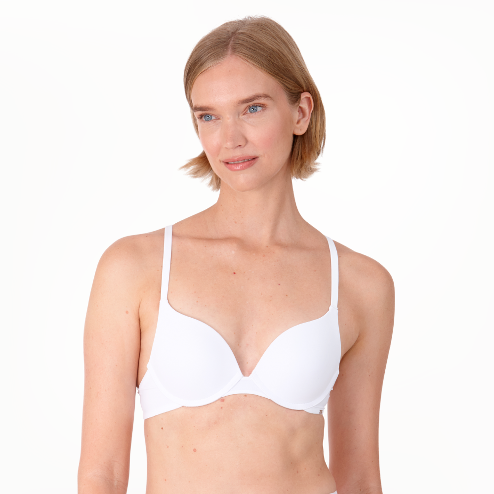 After Eden Single Boost Underwired Gel Bra White
