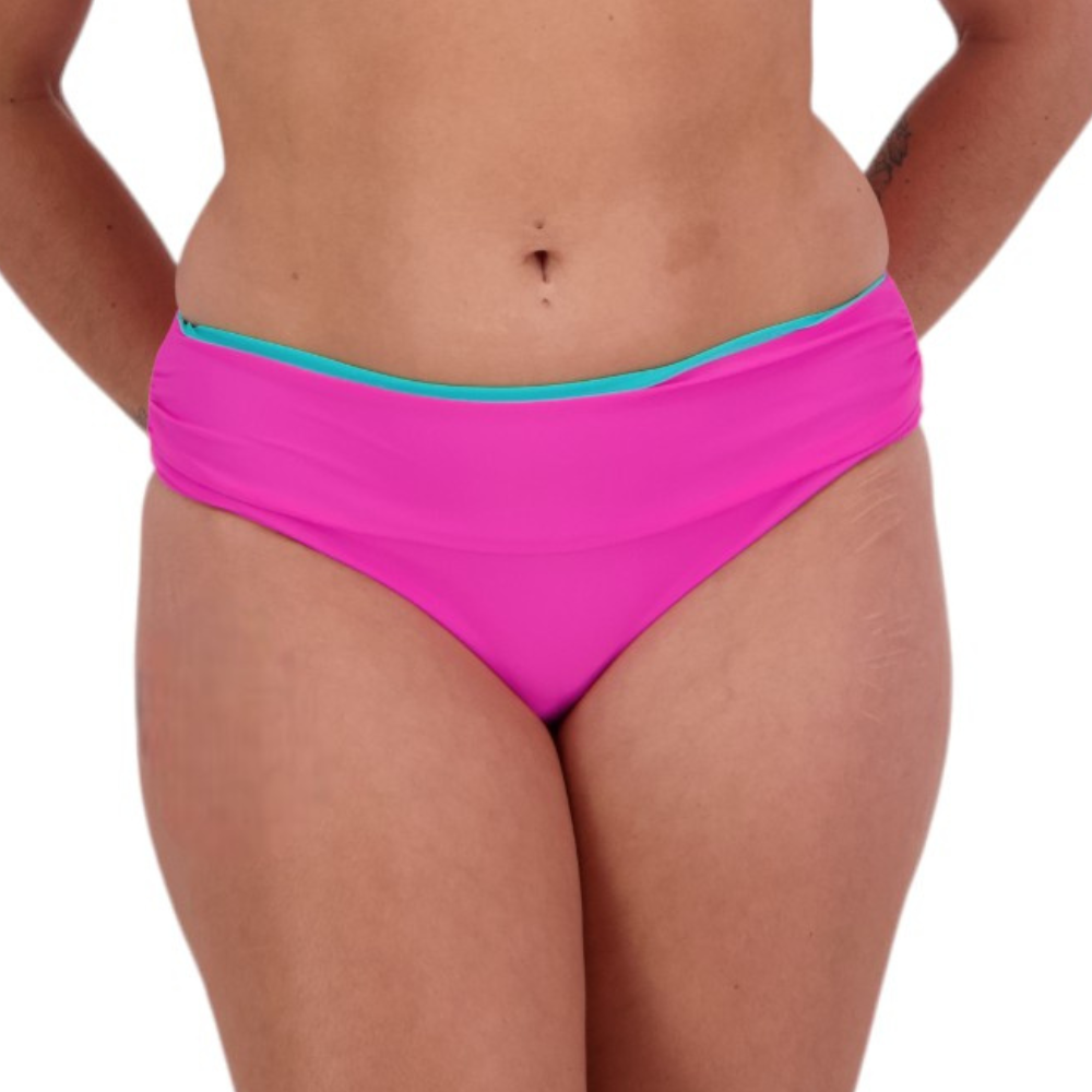 Moontide Reversible Ruched Front Bikini Bottoms