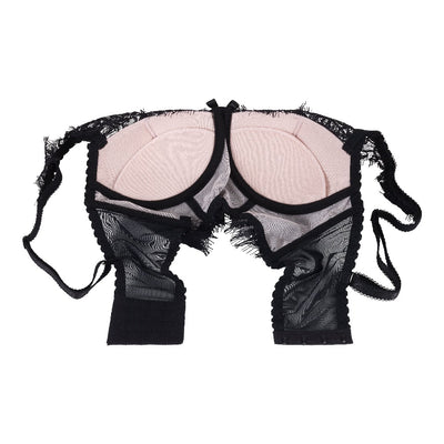 Little Women Ebony Underwired Medium Padded Longline Bra