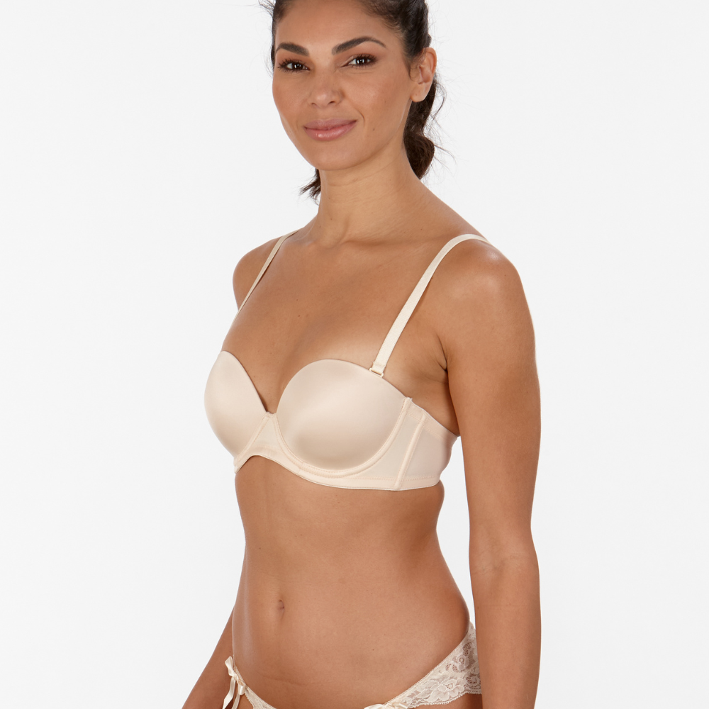 Buy White Triple Boost Push-Up Strapless Bra from the Next UK