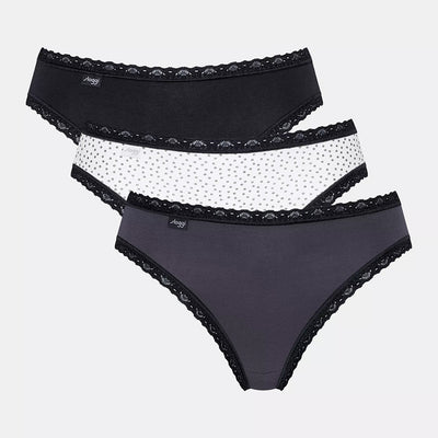 sloggi 24/7 Weekend Tai 3 pack ladies briefs 10198237