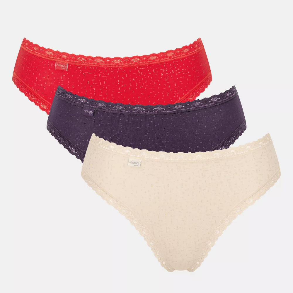 sloggi 24/7 Weekend Holiday Tai pack of 3 10198270