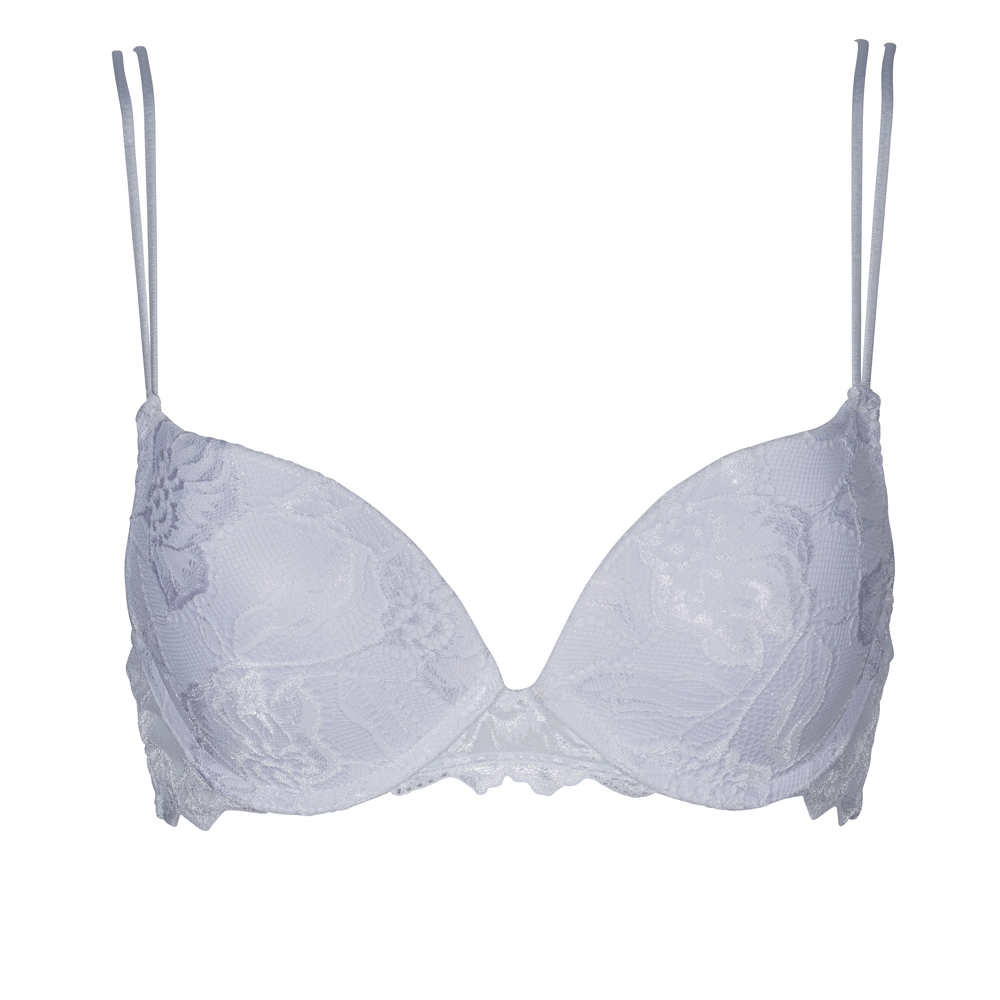 After Eden Anna Lace Single Boost Underwired Gel Bra White