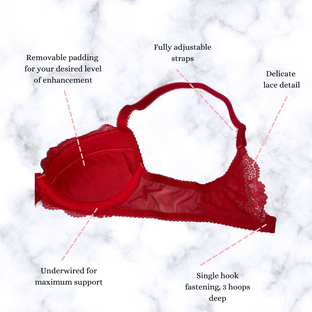 Little Women Isabella Underwired Bra - Key Features