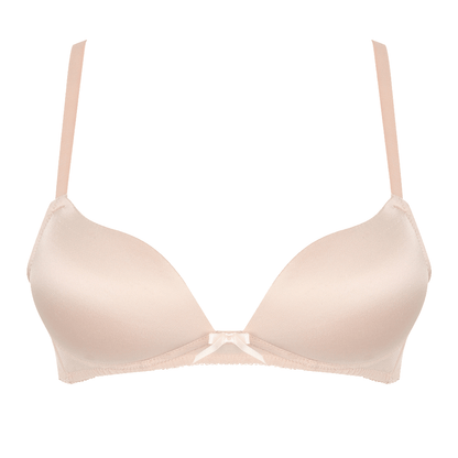 Little Women Pearl Non Wired Padded Boost Bra - Peony Cut Out - Ideal For Small Busts
