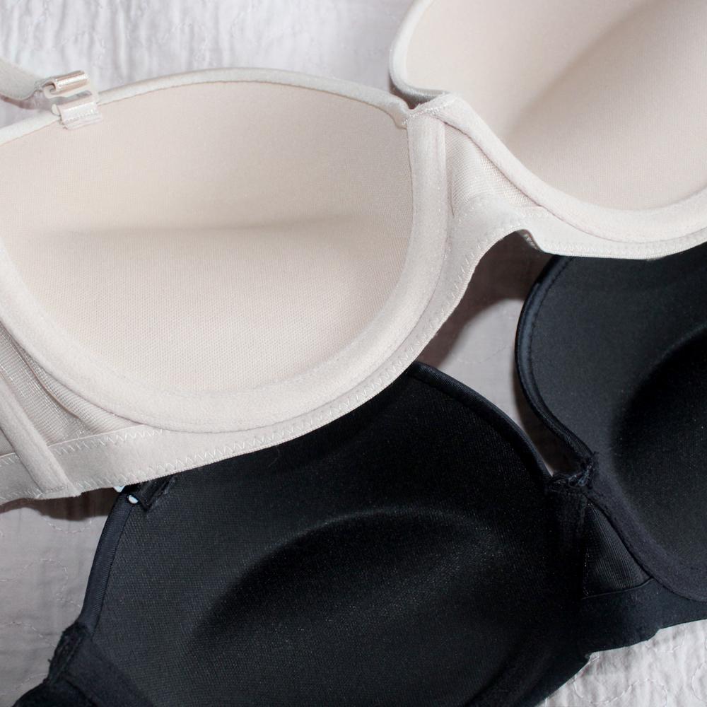 Little Women JADE Strapless Underwired Boost Bra - close up on seam free smooth padding