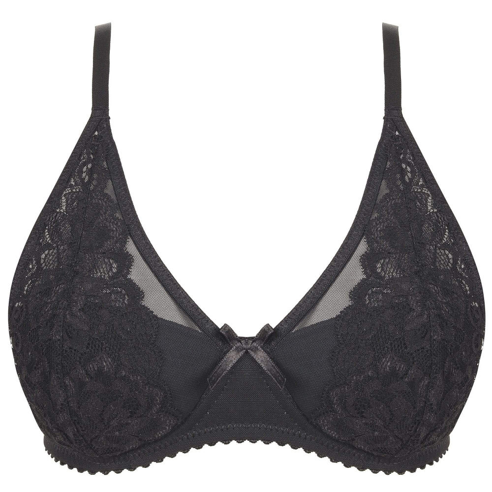 Little Women Natalie Bra - Black Cutout Of The Perfect Small Wirefree Bra