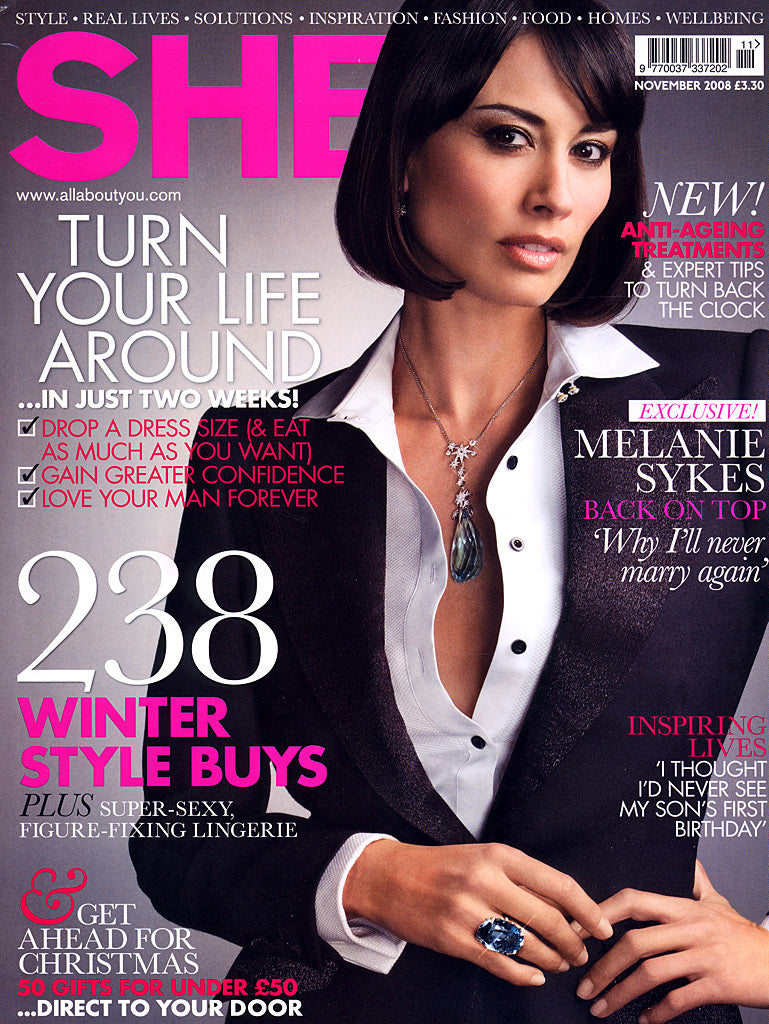SHE Magazine - November 2008 - For women who juggle their lives