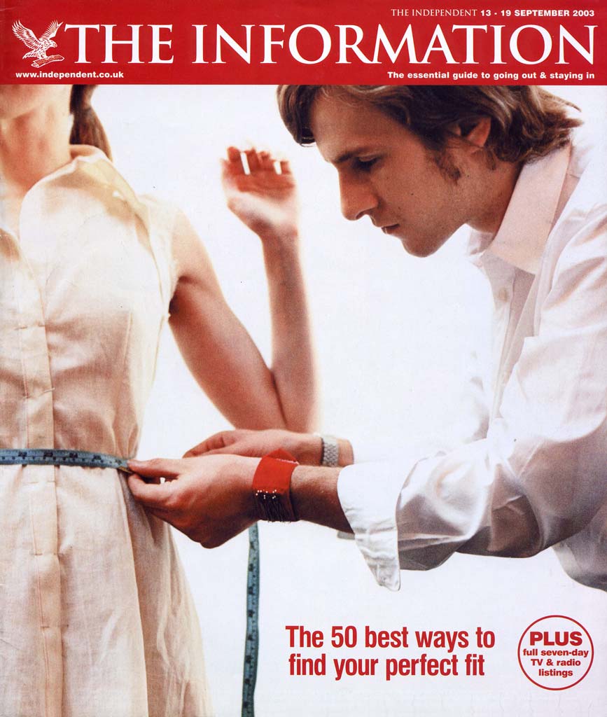 The Information Magazine, The Independent - September 2003