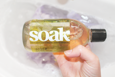 How to wash your lingerie using Soak wash
