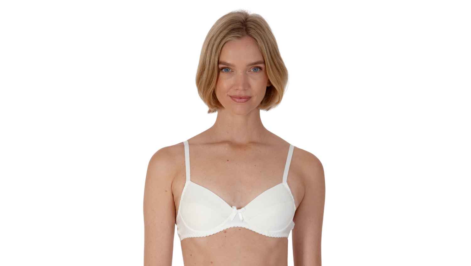 Cream Lingerie Bras for Small Busts