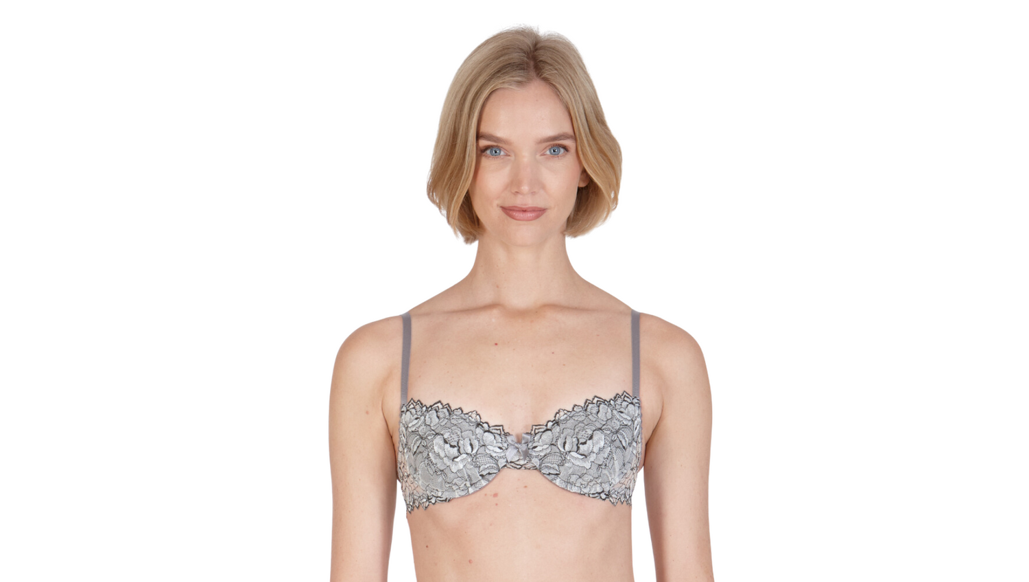 Grey Lingerie for Small Busts