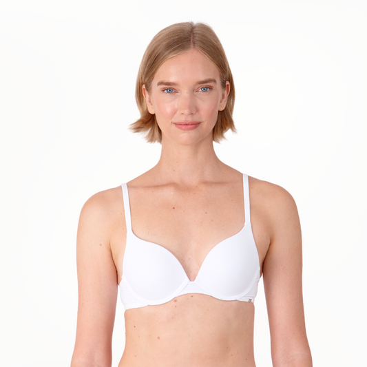 After Eden Single Boost Underwired Gel Bra White