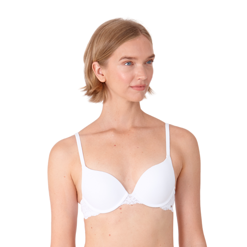 After Eden Two Way Boost Underwired Gel Bra White