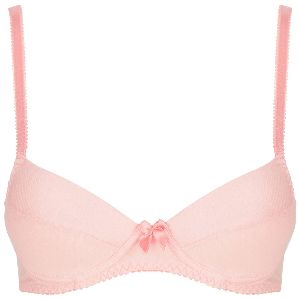 Little Women KIKI Cotton Non-Wired T-Shirt Bra - Shell Pink