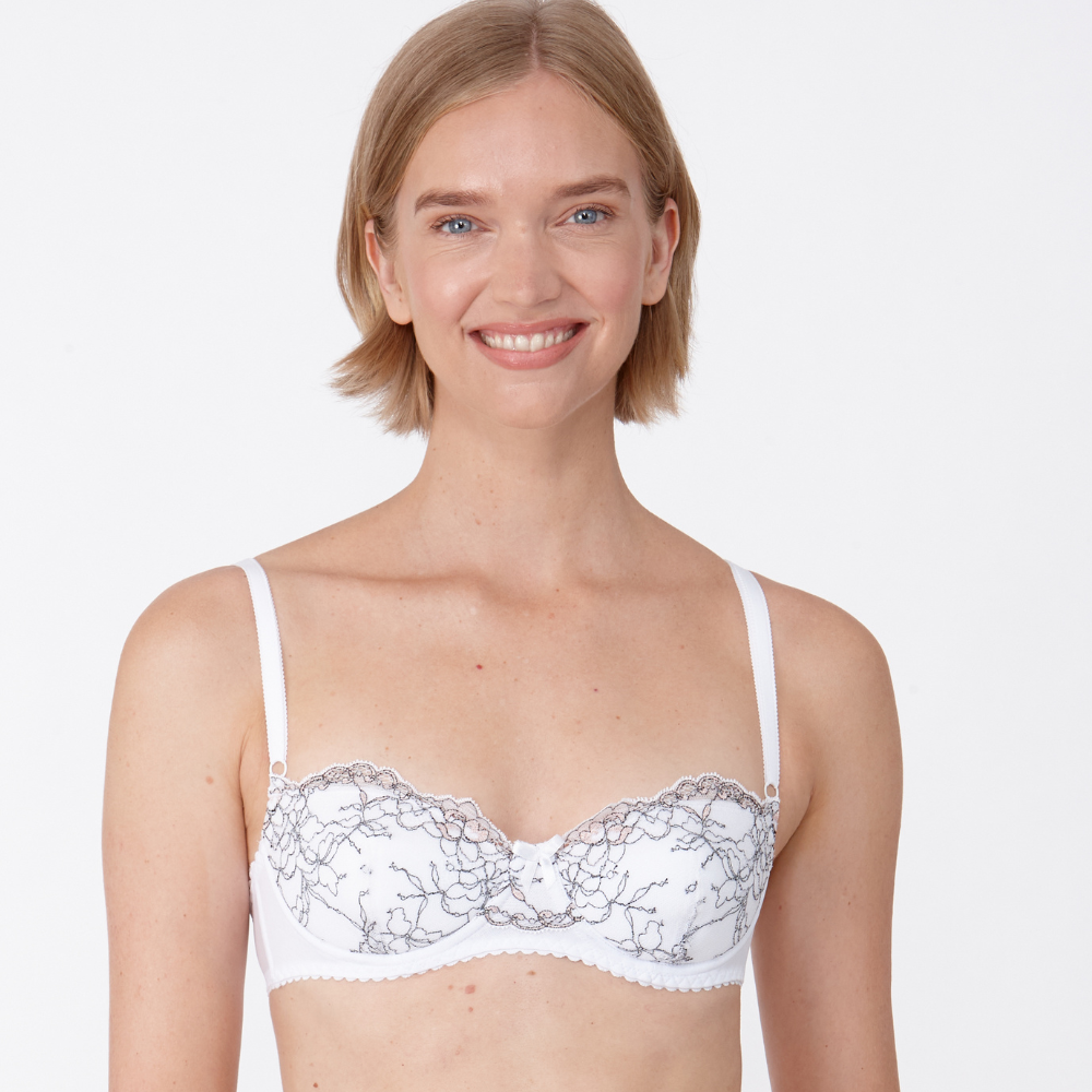 Eliza Non Wired Fixed Padded Balconette Bra