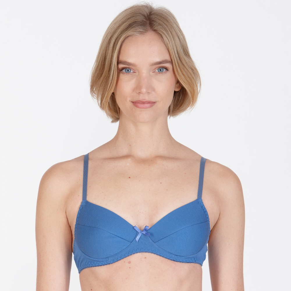 KIKI Cotton Non Wired T Shirt Bra Twilight