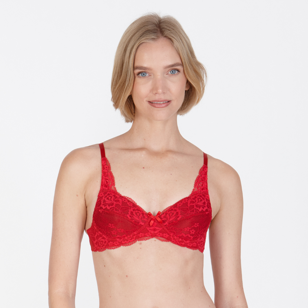 Scarlett High Apex Non Wired Medium Removable Padded Bra