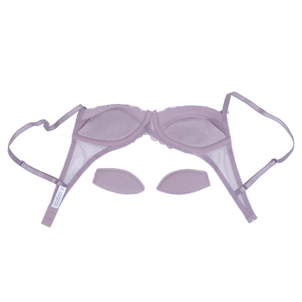LittleWomen Perfectly You Bra in Lilac Fog colour