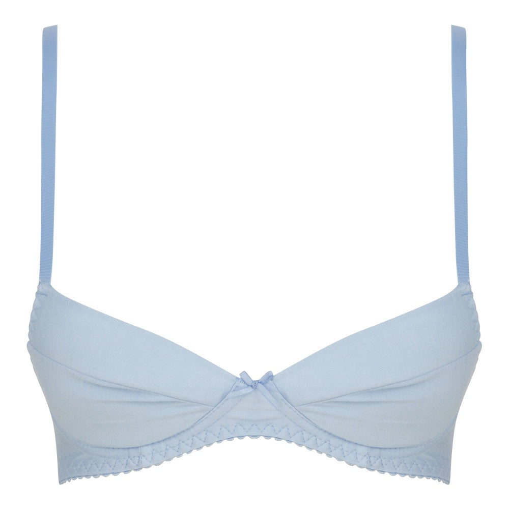 Little Women KIKI Cotton Non-Wired T-Shirt Bra - Blue