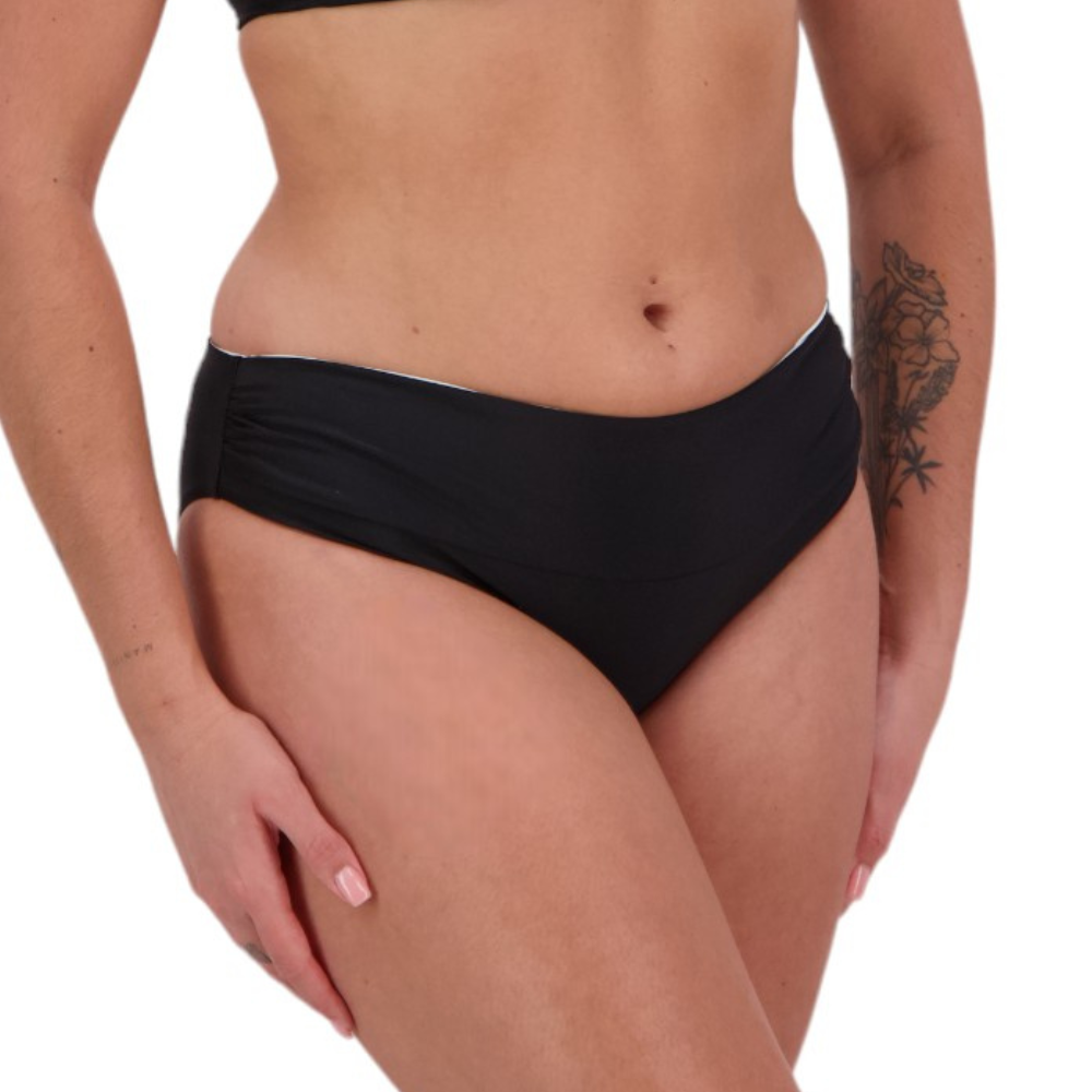 Moontide Reversible Ruched Front Bikini Bottoms