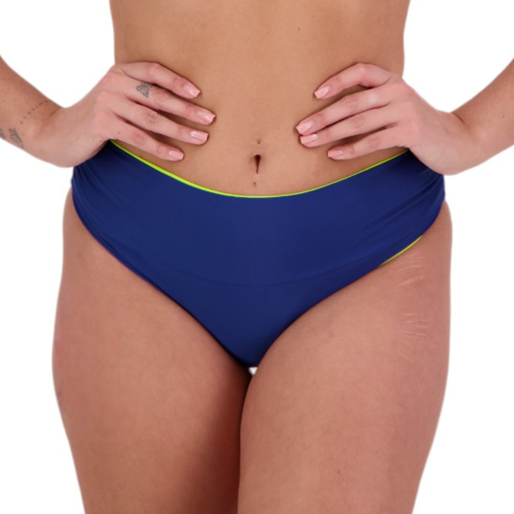 Moontide Reversible Ruched Front Bikini Bottoms