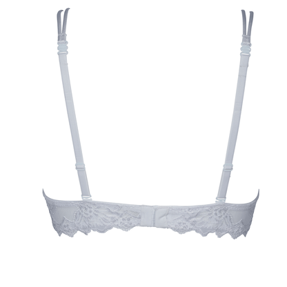 After Eden Anna Lace Single Boost Underwired Gel Bra White