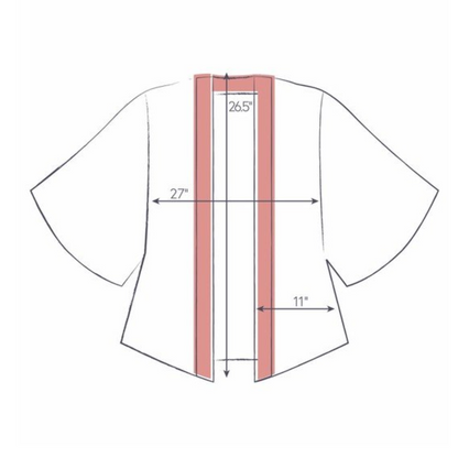 Kimono Jacket Dimensions