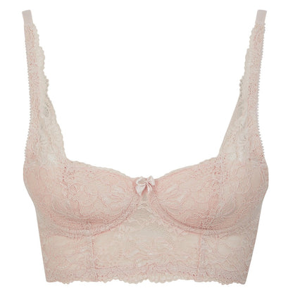 Little Women PERFECTLY YOU LONGLINE Non-Wired Bra in Peony - Perfect Small Bra