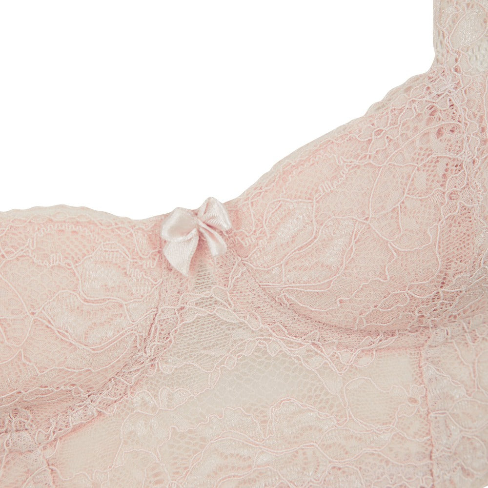Little Women PERFECTLY YOU LONGLINE Non-Wired Bra Peony Detail