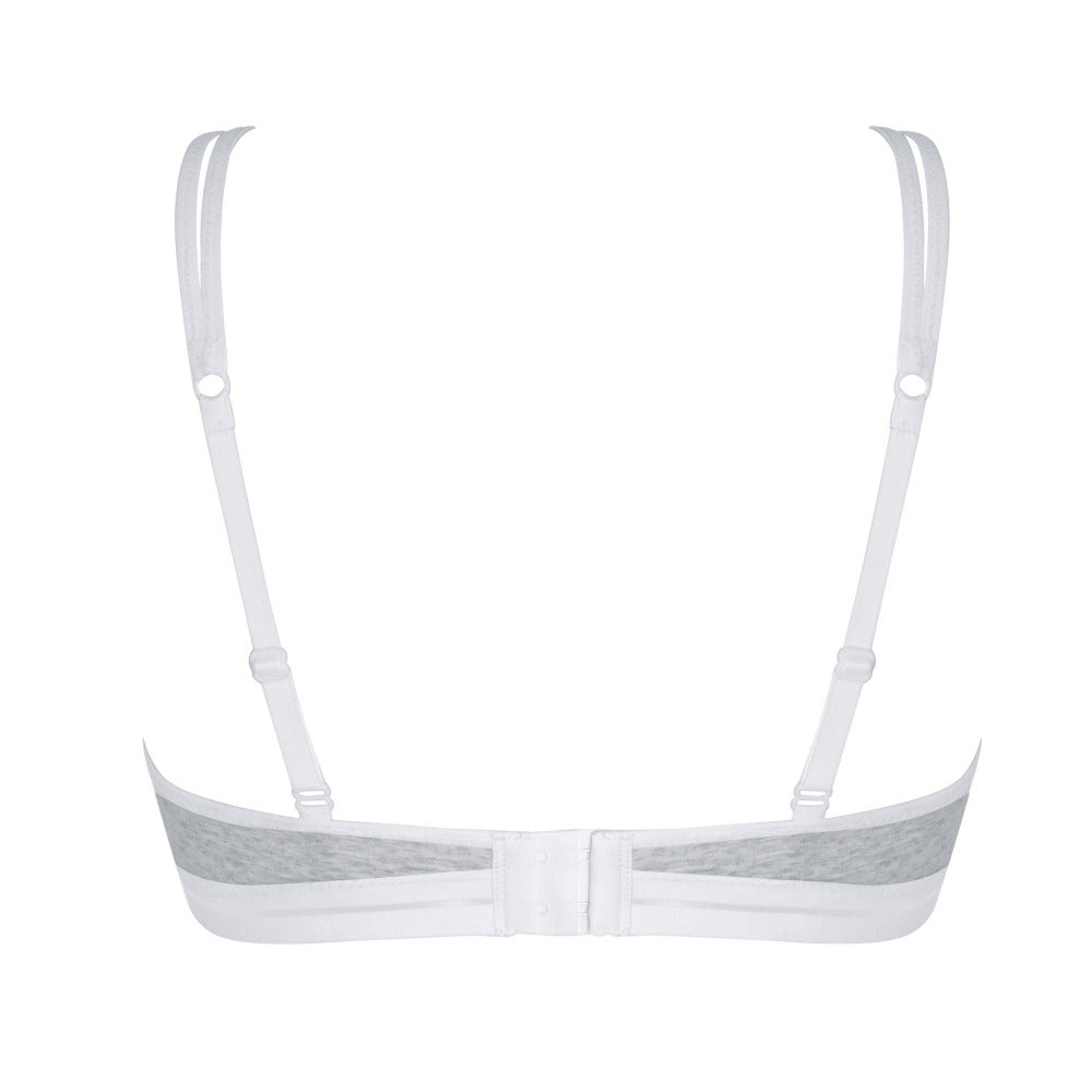 Royce POSIE multipack bra with optional racer back - Grey