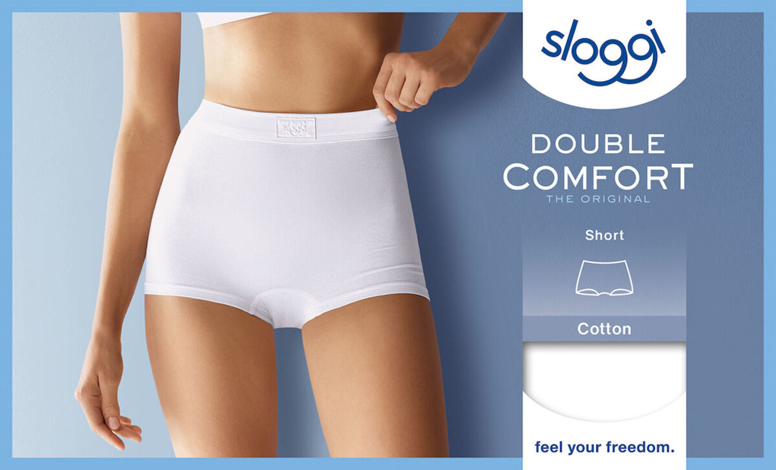 sloggi Double Comfort Short - FREE UK Delivery – Little Women