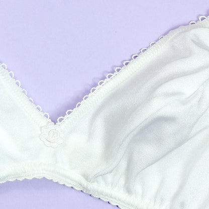Silhouette LC6 - La Chica Soft Cup Bra Detail - Small Bras For Teens