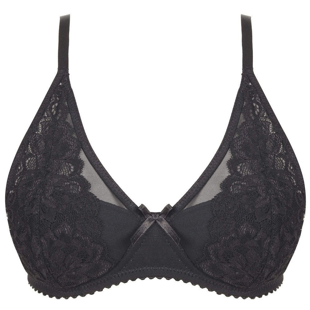 Little Women Natalie Bra - Black Cutout Of The Perfect Small Wirefree Bra