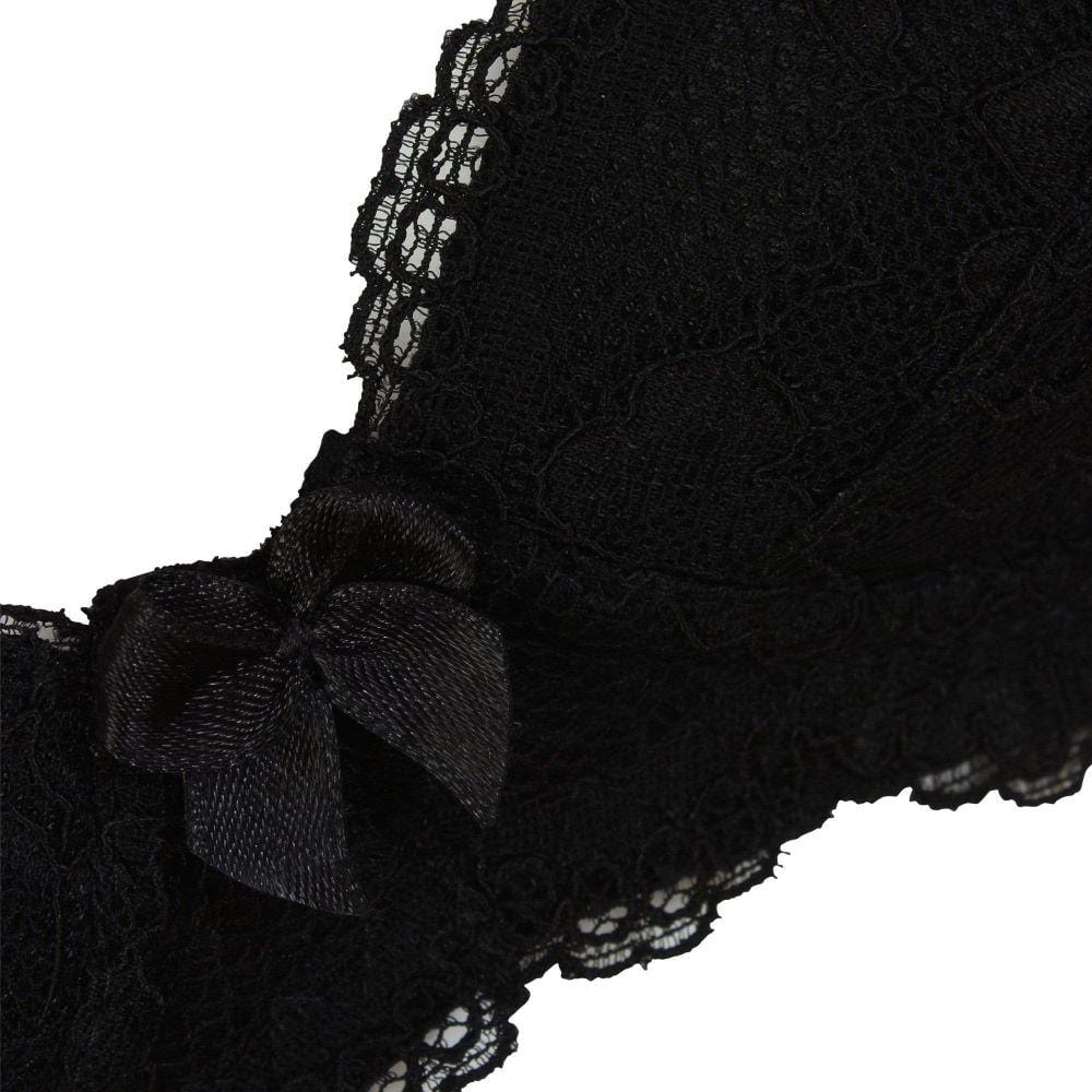 Little Women Perfectly You Bra Black Detail - Petite Lingerie