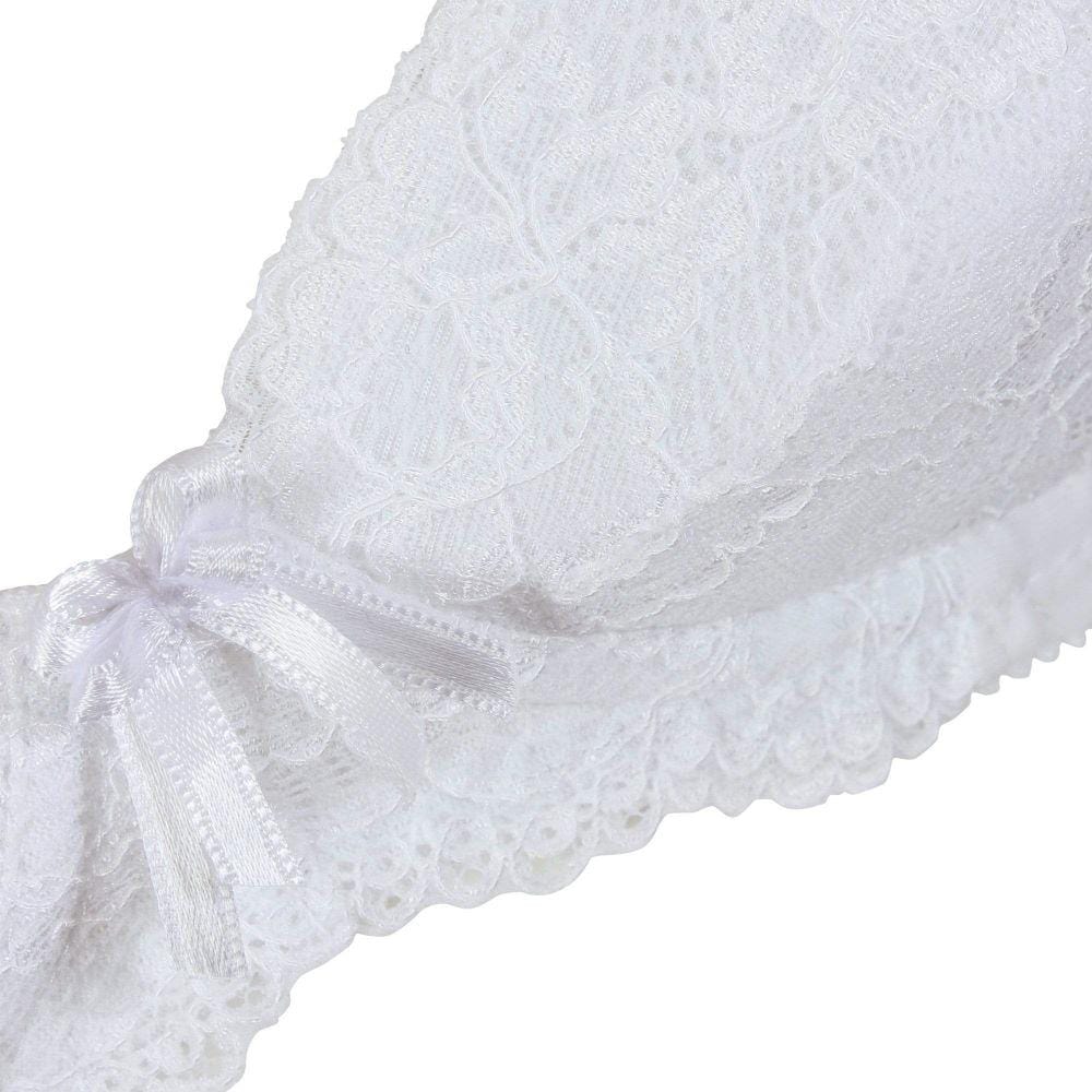 Little Women Perfectly You Bra White Detail - Small Bra