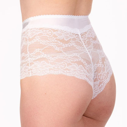 The Little Women Shortie Brief white Back - Available In 3 Colours - Petite Lingerie