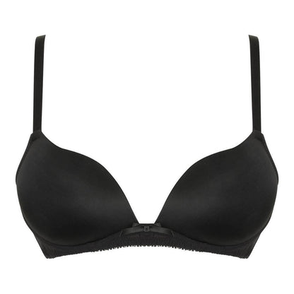 Little Women Pearl Non Wired Padded Boost Bra - Black Cut Out - Perfect For Petite Boobs