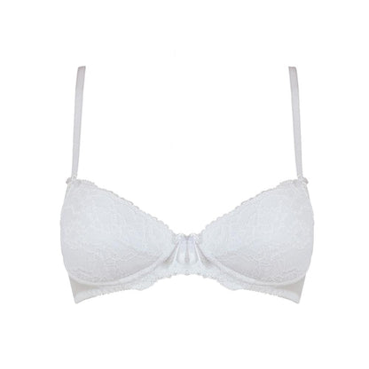 Little Women Perfectly You White Cutout - Small Bra