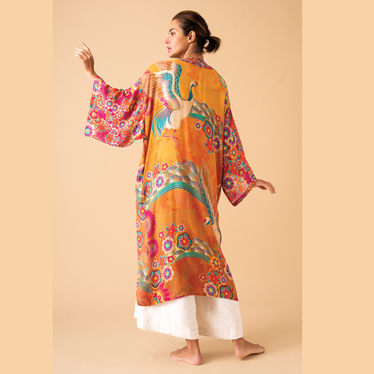 Ladies Long Kimono Gown Perfect Gift By Powder Design AW23
