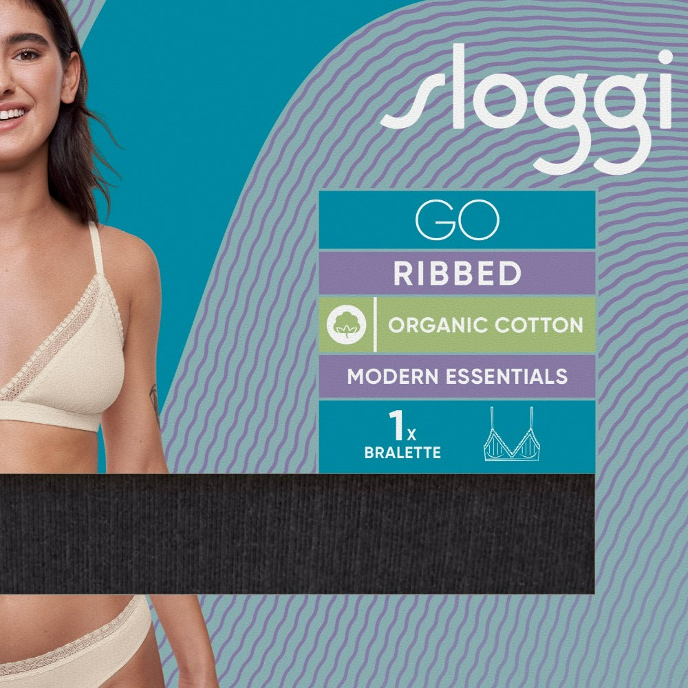 sloggi GO Ribbed Bralette 10213204