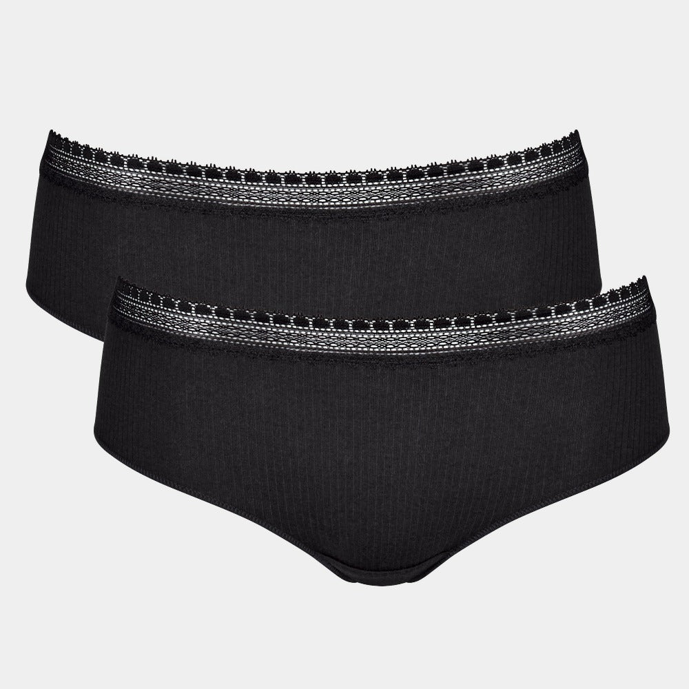 sloggi GO Ribbed Hipster Brief 2 pack 10213182