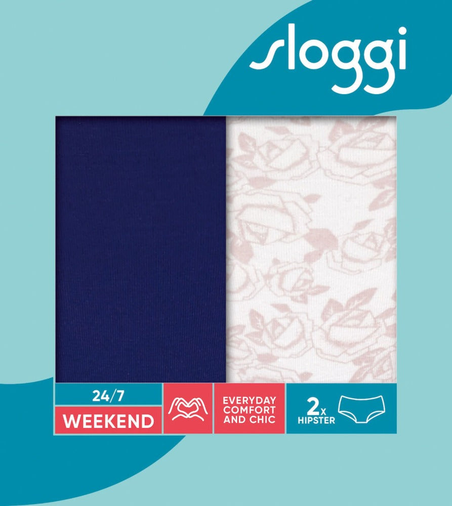 sloggi 24/7 Weekend Hipster Brief 2 Pack 10206004