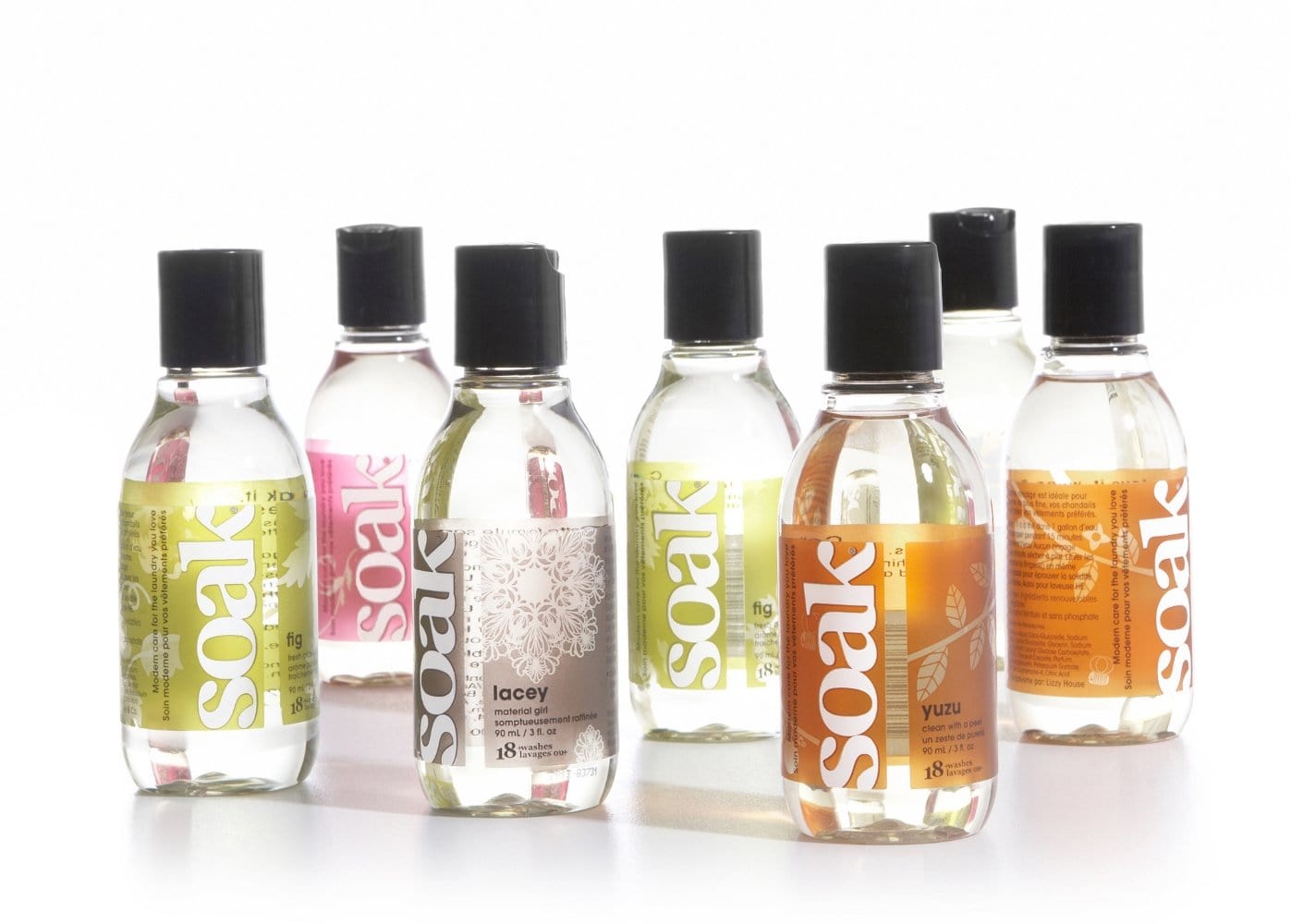 Soak Wash 90ml range