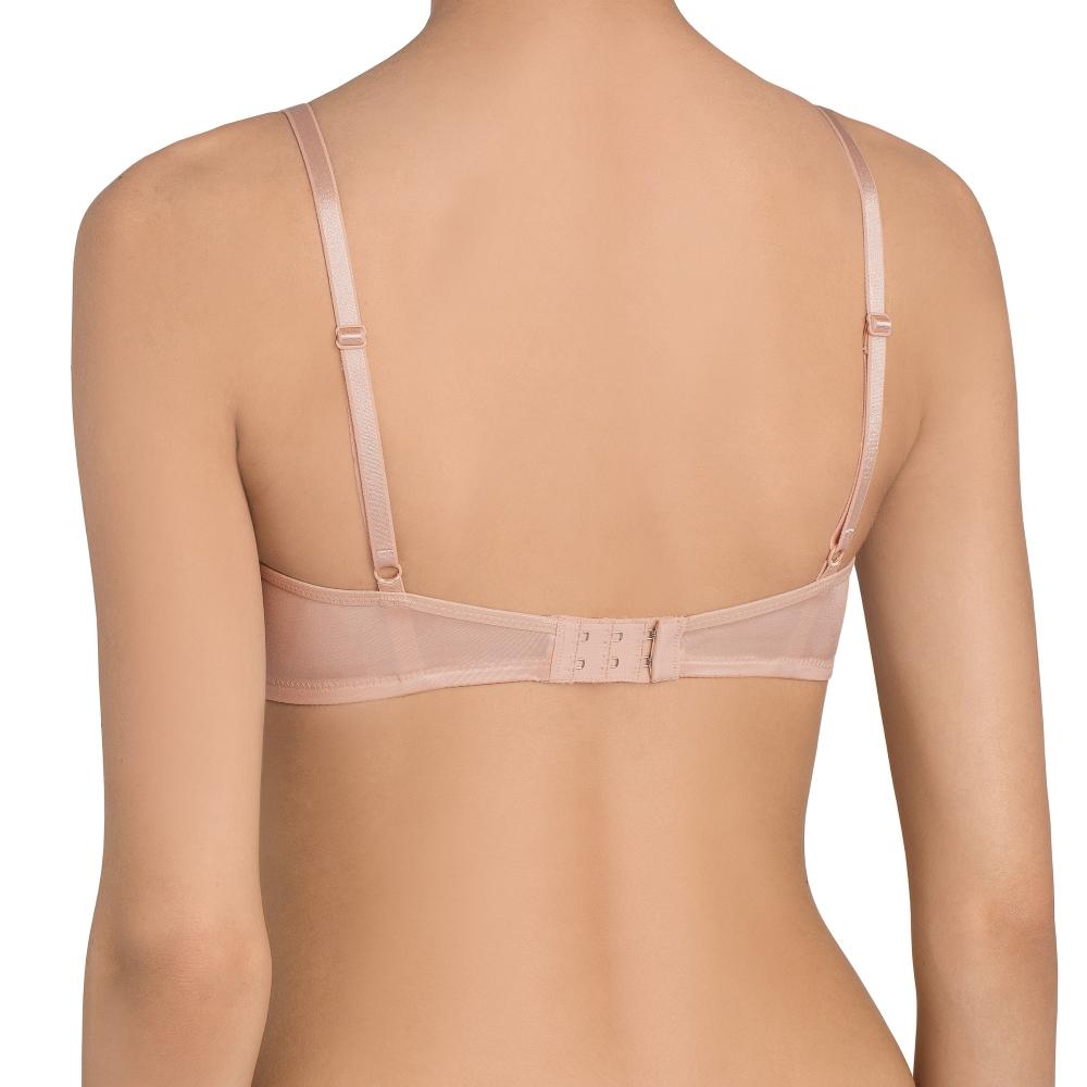 Triumph Soft Sensation T-shirt Bra Nude - back - Petite Lingerie From Little Women